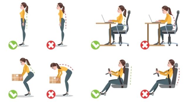 簡単なくびれの作り方:反り腰・猫背をリセットする意識