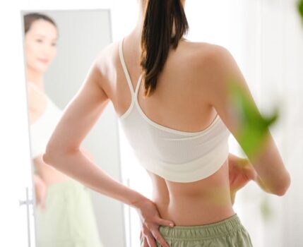 背中の脂肪を落とす方法